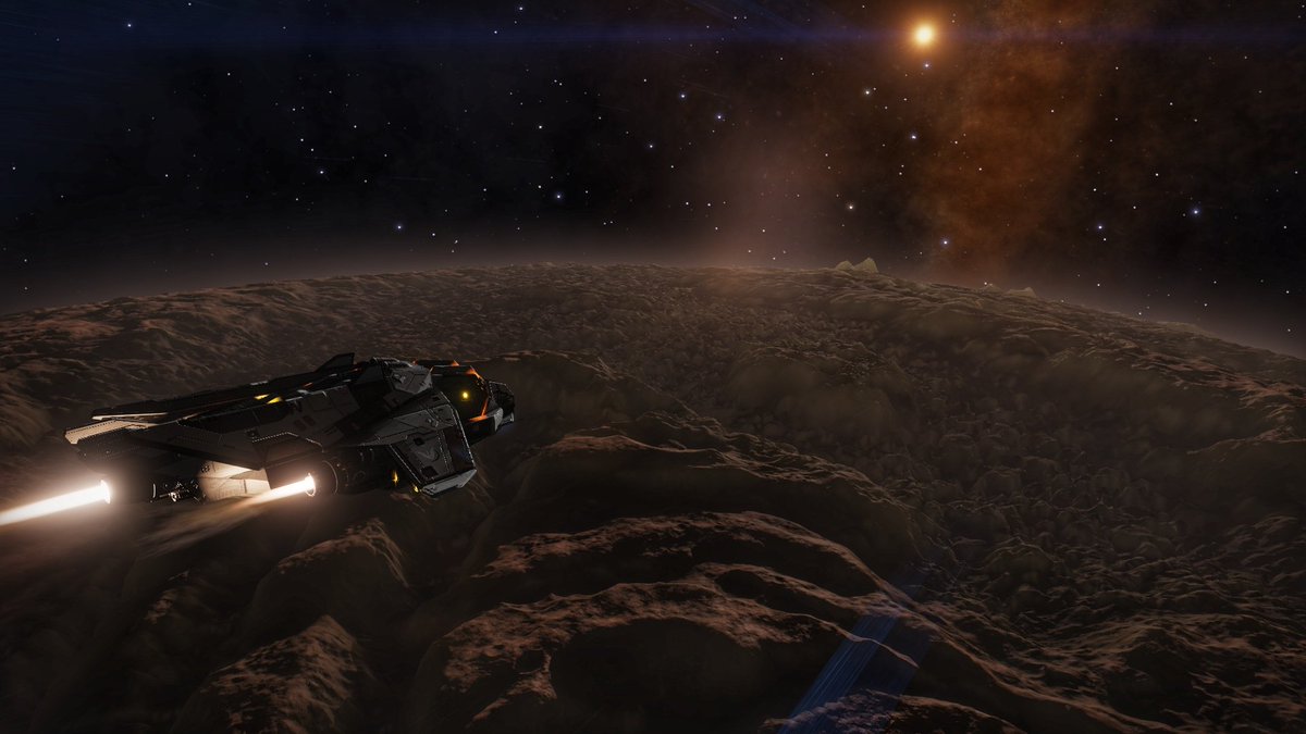 sven_mke's tweet photo. #DW2-018
I finally arrived at Labirinto. This moon has a very rugged surface.
It was a fun to fly inside the canyons.
Next stop, Thor's Eye.
#DistantWorlds2 #EliteDangerous https://t.co/UPqiYLAPWB