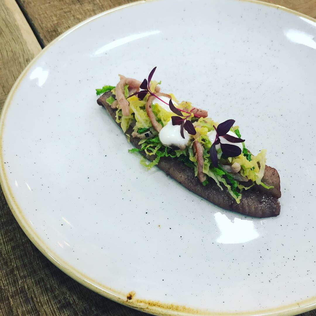 treviskers's tweet photo. Last night was so much fun! Thank you to Ruth and @GeoffWilkinson7 for taking photos, none of which are on show here just in case you were wondering! @churchill_1795 #littlebitdifferent #tastingmenu #gardencentrefood #padstow #cornwall #stonecast #barleywhite #januaryfun https://t.co/GSK73LRrAz