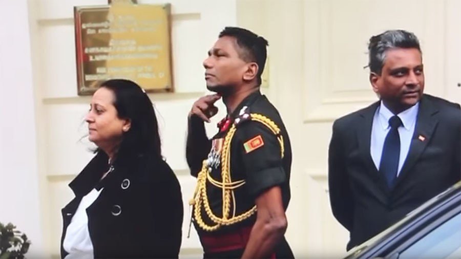 publiclawcentre's tweet photo. BREAKING NEWS: Brigadier Fernando of Sri Lankan army found guilty of public order offence at Westminster Mags. #PILC @publiclawcentre bringing private prosecution on behalf of 3 Tamil activists #lctoday @LawCentres #lawcentrestoday @Independent @guardiannews - more to follow. https://t.co/rUimgJ8jx9