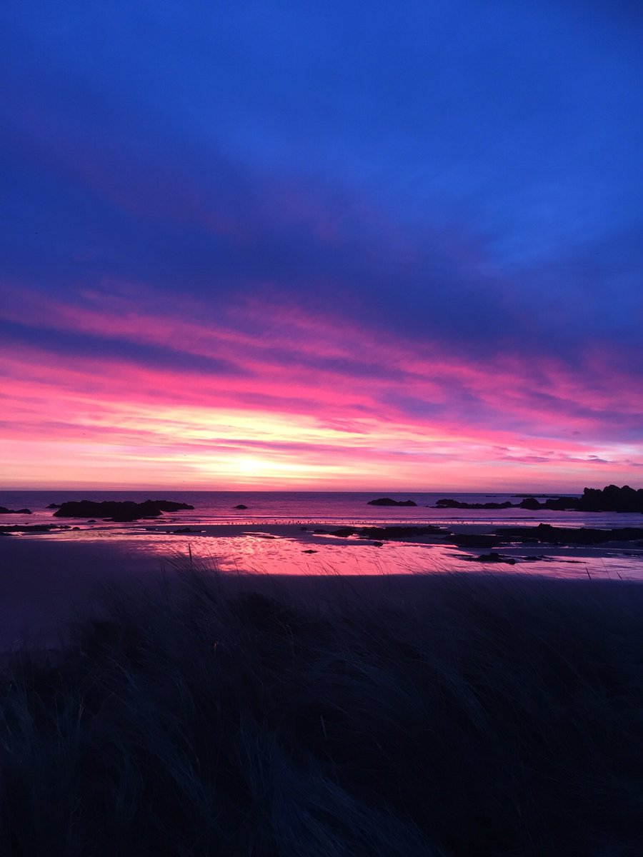 AlisterMatheson's tweet image. Lovely Sunrise @Crudenbaygolf