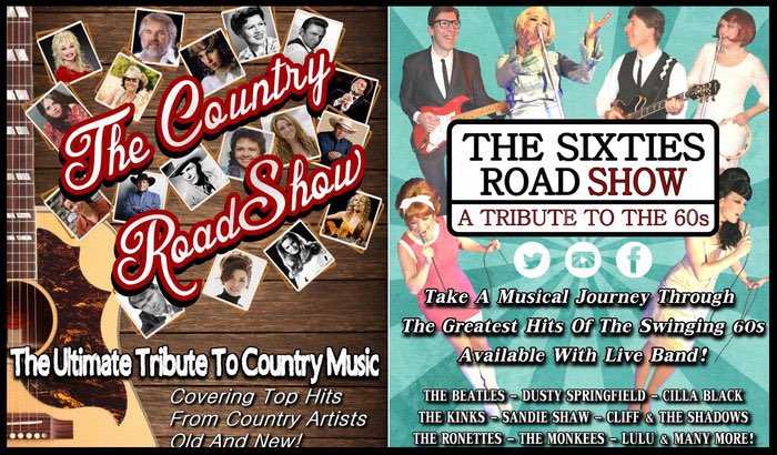 CountryRdShow's tweet photo. Please #Like and #Share our fab shows The Sixties Roadshow - The Country Roadshow NOW BOOKING 2020 - still a few 2019 dates left https://t.co/lJC9MgCWHD