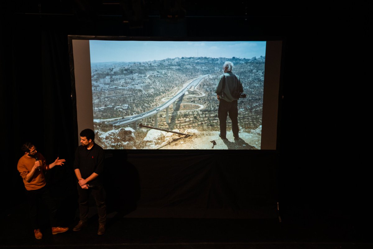 Adjustedinburgh's tweet photo. A massive "Thank you!" to all of you who joined us at last night's #screening of "Koudelka Shooting Holy Land".  Our deepest #gratitude also goes to filmmaker Gilad Baram for his insightful #QnA.  Many thanks also to @EdArtFest @CreativeScots @synfestivaledin @hiddendoorarts https://t.co/4wAN1ENxa5