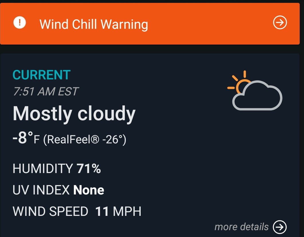 deathbymonkies's tweet photo. Ummm...I think my thermometers broke. It's going the wrong direction.😉
#ItsFrigginCOLD https://t.co/h5iFIxJ3Cv