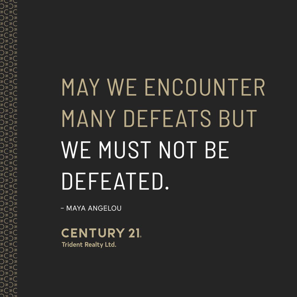 C21Trident's tweet photo. “You may encounter many defeats, but you must not be defeated. In fact, it may be necessary to encounter the defeats, so you can know who you are, what you can rise from, how you can still come out of it.”  Such a wise woman! https://t.co/wt5j8A8tO4
