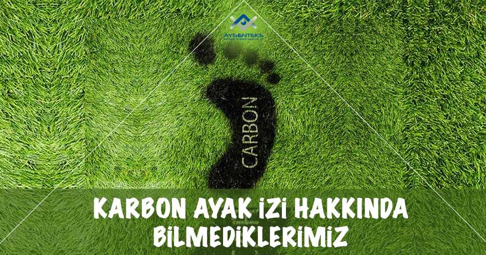 Karbon ayak izi, insan faaliyetlerinin doğada meydana getirdiği karbondioksit miktarıdır.Dünyaca ünlü giyim markaları karbon ayak izini azaltmak için hedefler belirlemektedir. Şirketlerin hedefi, 2025 yılına kadar tüm üretim tesislerinde %100 enerji kullanmaktır. #AygenteksLTD