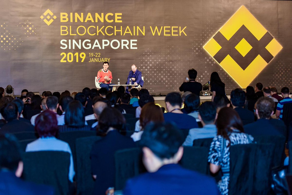 BluecoatTeam's tweet photo. Builders will keep building! At #BinanceBlockchainWeek in Singapore, meeting and learning every day #Bluecoat https://t.co/6POJa1k17p