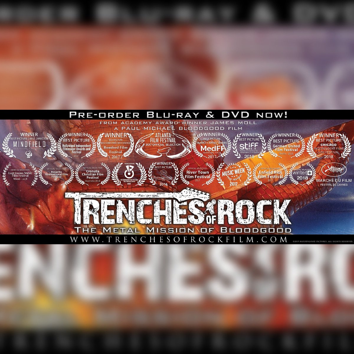 #TrenchesofRock will be released in 2019! Special features are being approved and finalized as we speak. More details coming soon...

Pre-orders available: trenchesofrockfilm.com