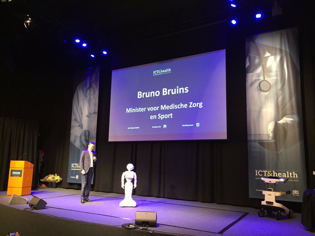 Twingwil's tweet photo. Aanwezig tijdens de opening van de nationale ehealthweek! Inspirerende dag vandaag #icthealth2019 https://t.co/m9bNGITyRb