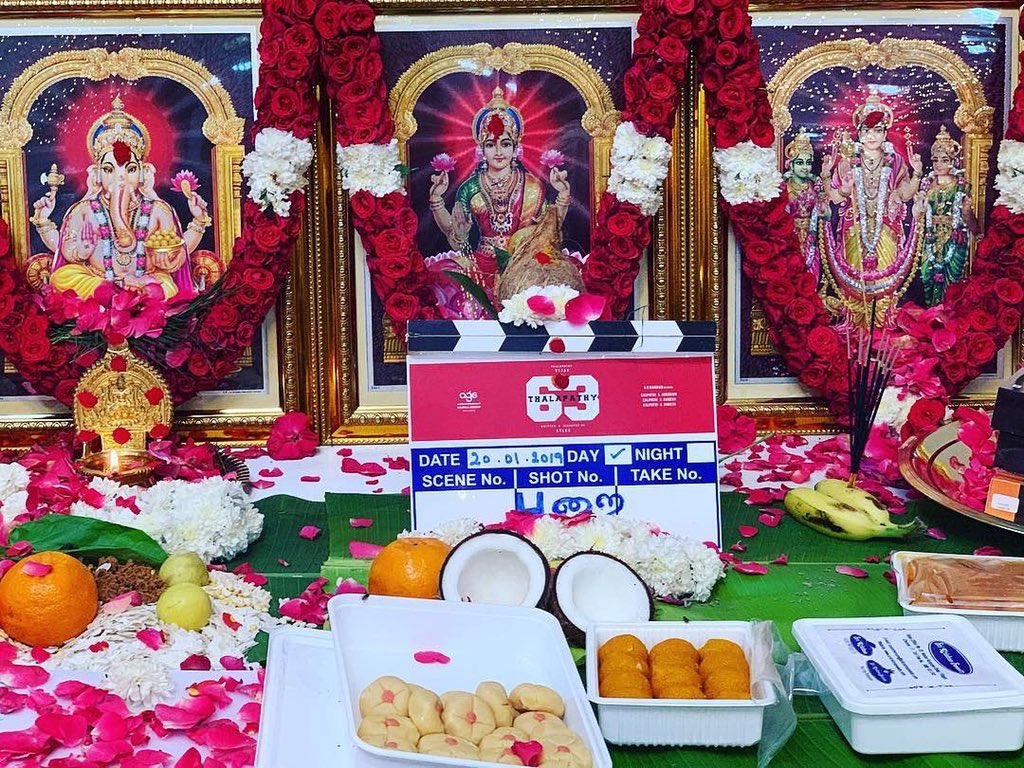 priyaatlee's tweet photo. With all the lovely blessings ❤️ @Atlee_dir #Thalapathy63KickStarts #feelingblessed🙏 https://t.co/ft5GYSaq6f