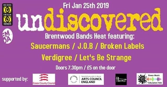4 DAYS until our first performance of 2019. It’s gonna be packed so get here on time with £5 and show support for everyone. See you soon!