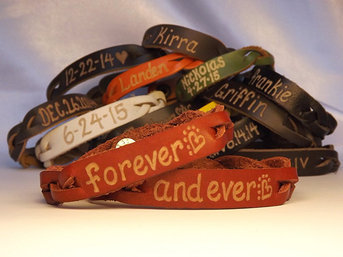 Shockwavemb's tweet photo. His and Hers Engraved Bracelets - Personalized Couples Braided Bracelets - Custom Leather Bracelets - his and her name bracelets https://t.co/0JdsuIlqTP #Etsy #ShockwaveMB #EngravedBracelet https://t.co/PMY1bA0BEX