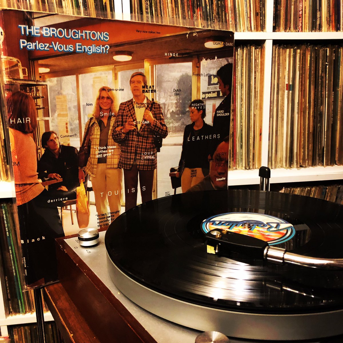 SuzukiJunzoINFO's tweet image. モヤモヤするけど結構好きです。
The Broughtons/Parlez-Vous English? (Babylon/80007/LP/GER/1979)
#np #EdgarBroughton #NowZoning