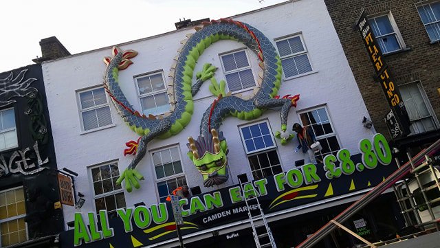 bigstuffdesign's tweet image. Last week we completed the revamp of an old favourite. #ChineseNewYear #Camden town #Dragon #GoGreen #standout #design #Retail #sculpture #sign