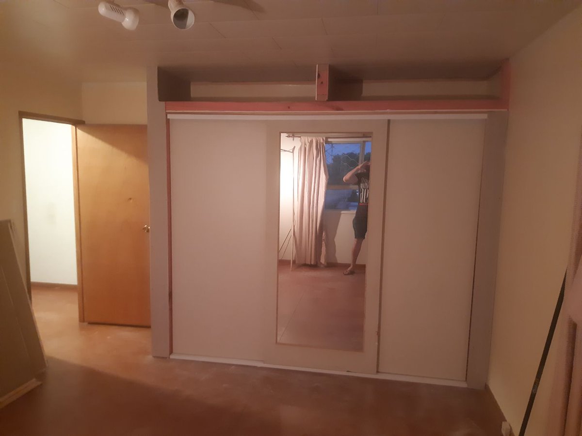 lou_reddy's tweet photo. Making a wardrobe and am very lucky to have good mates with building knowledge! #specbuild #goodmates https://t.co/4BCGnlhJrl