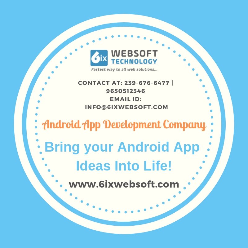 6ixwebsoftIndia's tweet image. Android App Development Company 

6ixwebsoft Technology is a leading Android App Development Company that develops custom Android applications for leading brands, enterprises &amp;amp; startups. 

#App_Development_Company

Contact us: +1 (239) 676-6477 (US) | (+91) 9650512346 (India)
