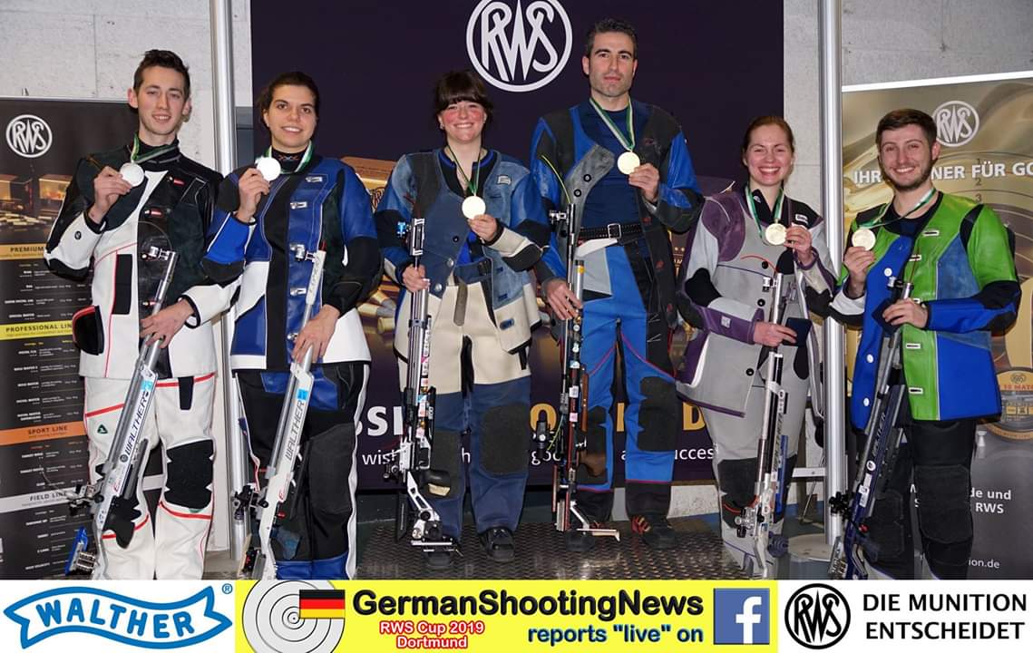 Primer internacional del año, RWS CUP de Dortmund. Primer día, competición invidual, conseguimos entrar a la final 7°. En la final pudimos rematar y conseguir ganar, haciendo récord de España. En mixtos entramos segundos y consumimos también el oro con récord en finales. 🥇🥇