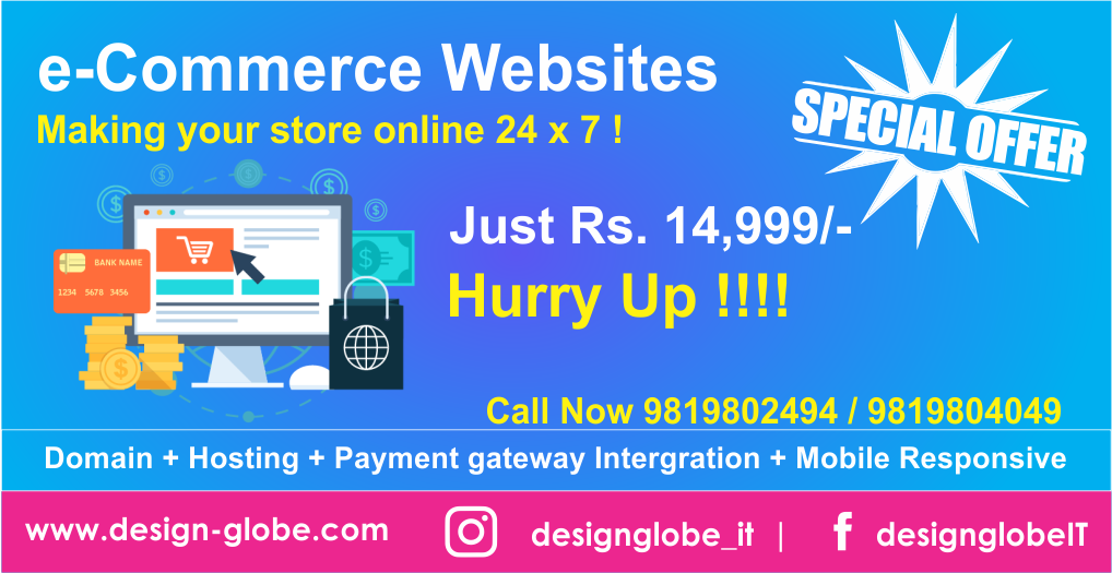 Design_Globe's tweet photo. Making your store online 24 x 7. e-commerce websites. contact on 9819802494 / 9819804049. #ecommerce #shop #webdesign #business #DesignGlobeITSolutions. https://t.co/VPwXG7iA4r