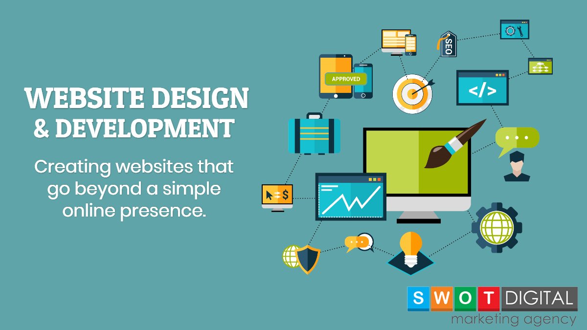 SWOTDigital's tweet photo. Website Design &amp; Development
Creating websites that go beyond a simple online presence.
Want to know more? Get in Touch ➡️ https://t.co/sGHDYZnQ2g  
#ResponsiveWebsite #WebDesign #SWOTDigital https://t.co/I79AKSBz6W