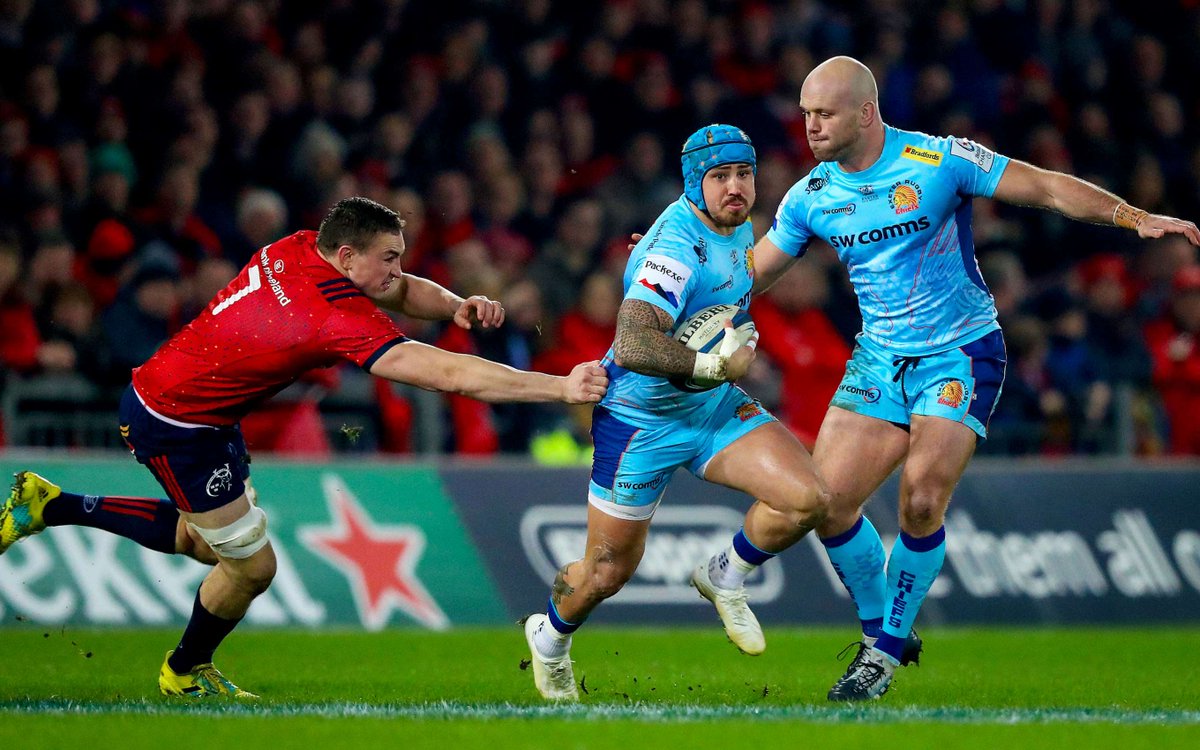 packexe's tweet photo. A perfectly captured photo from the weekend. What a performance by Exeter Chiefs! Close match and a great game. #packexe #rugby #exeter #exeterchief #ireland #munster #carpetprotector #canyouspotpackexe #exeterchiefs https://t.co/GoBOokZMgm