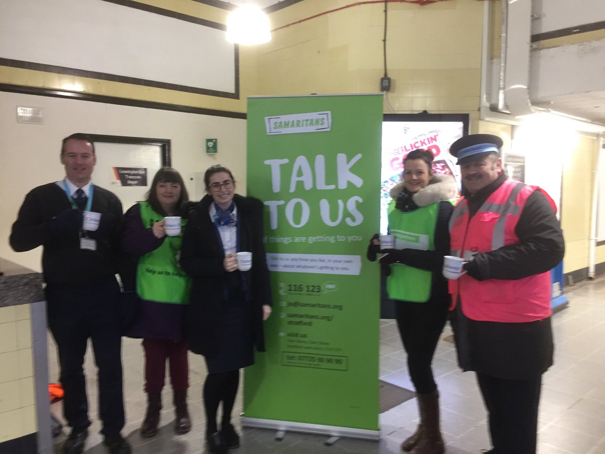 It’s #BrewMonday fantastic reception for <a href="/samaritans/">Samaritans</a> at stations. Thank you so much <a href="/chilternrailway/">Chiltern Railways</a>