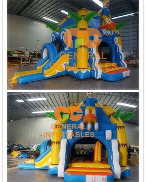 kokoinflatable's tweet image. surf inflatable bounce house with slide. finished before chinese new year. #bouncehouse #inflatablebounce #inflatableslide #inflatablecastle #generalinflatable #bouncer bit.ly/2RD7xZf
