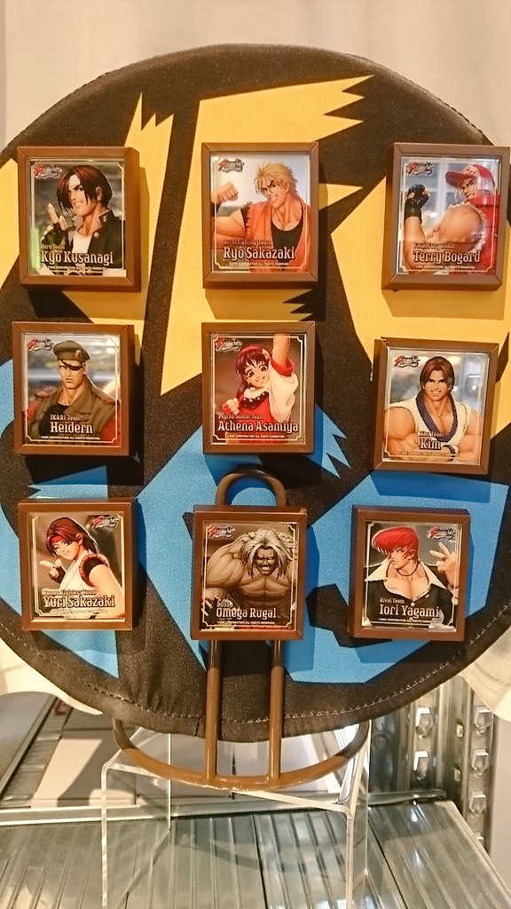 ☆新作情報☆] ・KOF´95デザインのマグネットミラー!! この配置