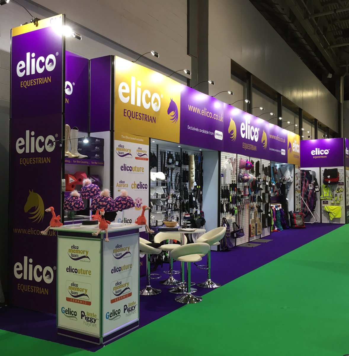 ElicoEquestrian's tweet photo. Day 2 for Team Elico at @BETA_Int - Stand C1.1 - showcasing our product range to the trade. #BETAInt19 https://t.co/4Apw92lsEE