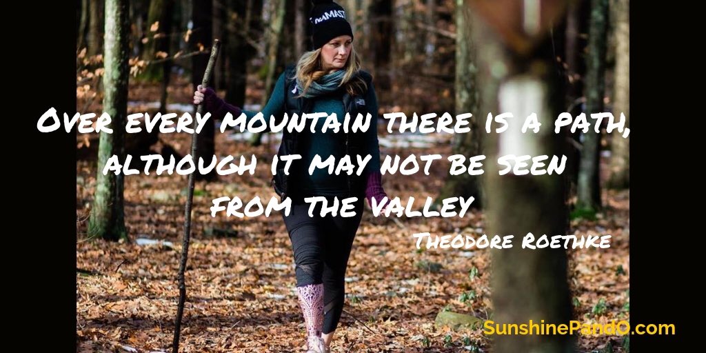 sunshinepando's tweet photo. Create your own path. #MotivationMonday @Activeamputee #SunshineLife #SunshinePando #StayActive https://t.co/uvm7uCX9YQ