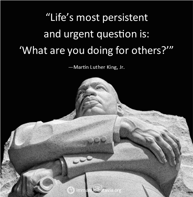 ImmanuelBatavia's tweet photo. "‘I tell you the truth, when you did it to one of the least of these my brothers and sisters, you were doing it to me!’" --Jesus, in Matthew 25:40 #DevelopingTodaysDisciples #LoveOneAnother https://t.co/L1D1XycXlT