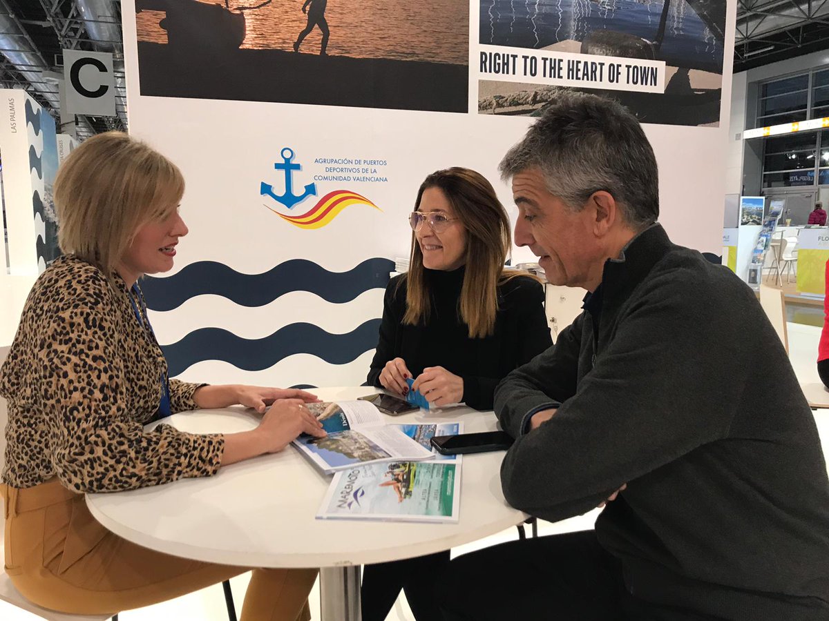 marinas_cv's tweet image. ⛵⚓ Hoy es el tercer día en #bootDüsseldorf 
Durante el fin de semana hemos atendido ya a muchos visitantes que se intereseran por nuestras marinas. 😄👍🏻¡Estamos encantados! 

#nonstopboot #AgrupaciónDePuertos #puertosdeportivos #TurismoNáutico #Valencia #Castellón #Alicante