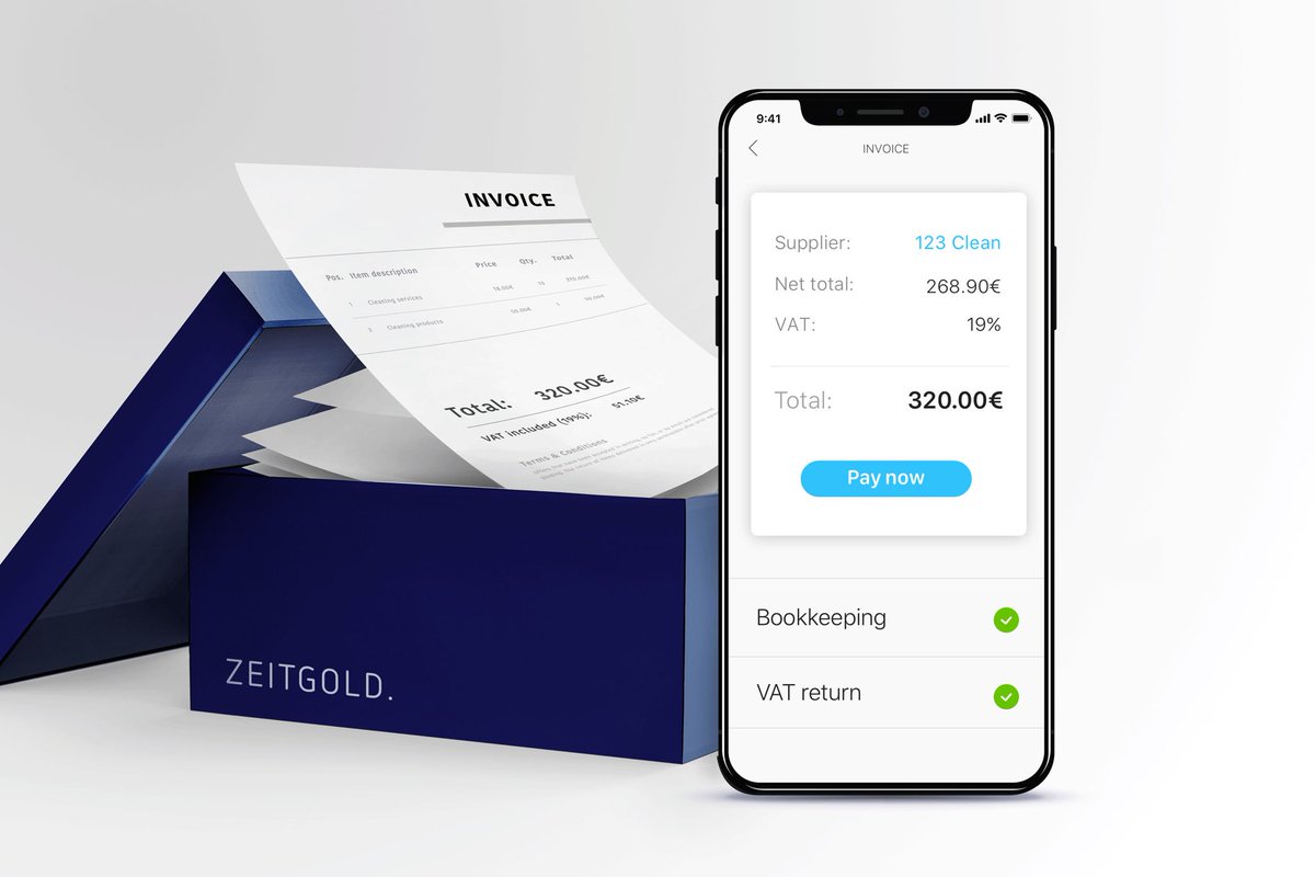 .<a href="/AXADeutschland/">AXA Deutschland</a> invests in <a href="/zeitgold/">Zeitgold</a>. The Berlin und Tel Aviv based #AI startup aims to simplify financial management for small businesses. #SME