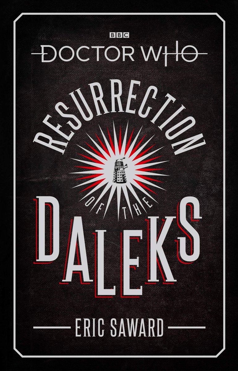 TARDISLibraryDW's tweet image. Well, this is a nice Monday morning surprise - Resurrection and Revelation of the Daleks are both finally being novelised, scratching an itch #DoctorWho fans have had for over 30 years! timelash.com/tardis/display…