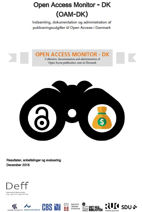tullemich's tweet photo. The full report from the @DEFFdk funded project: #OpenAccess Monitor - DK (#OAMDK) is now published and online (in Danish) via @pkp Open Monograph Press: https://t.co/K5Ogdhtmo5 https://t.co/IBAS7oM16W