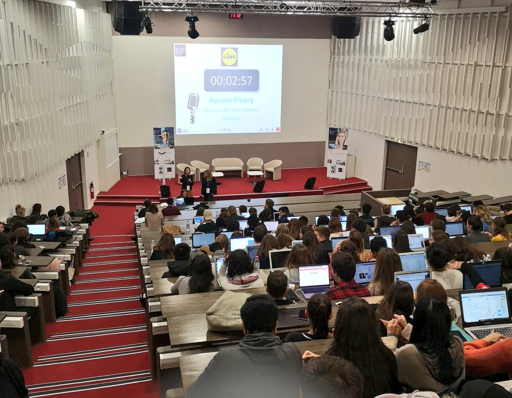 MBS_edu's tweet photo. La semaine #WorkMeUp a démarré à MBS avec les pitchs des entreprises. Merci à toutes les entreprises qui ont répondu présentes ! #MBSCareerCenter #Employabilité https://t.co/Eqz4Oe75AU