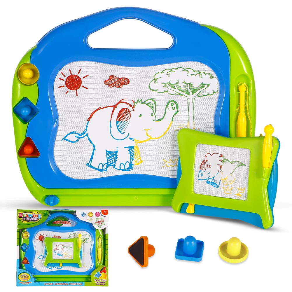 ThinkMax1's tweet photo. ThinkMax Drawing Board for Kids.
Magna Doodle Drawing Board Set of 2,Magnetic Sketching Erasable Pad Children Painting Toys with 3 Stampers, Idea for Writing,Painting and Early Learning 
Price:$13.99
Buy: https://t.co/kyNK10BZrj
#ThinkMax #DrawingBoard #kids #happy #Family #Toys https://t.co/f2JgHDzfSf
