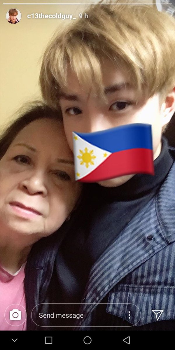 C13Philippines's tweet photo. 190121 Christian Saraos Instagram Story Update

#MBC #언더나인틴 #UNDERNINETEEN #Christian #ChristianSaraos #크리스티안 https://t.co/D0HSSiIYsC