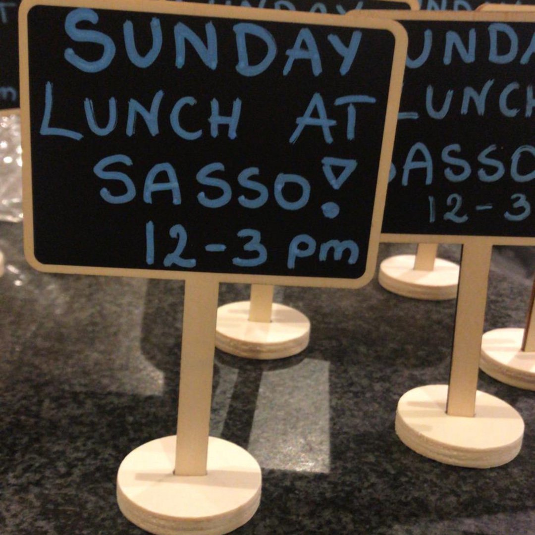 That’s right! Reserve your table now for our special Sunday lunch menu at Sasso, each Sunday from 12-3pm. We look forward to welcoming you! Ciao