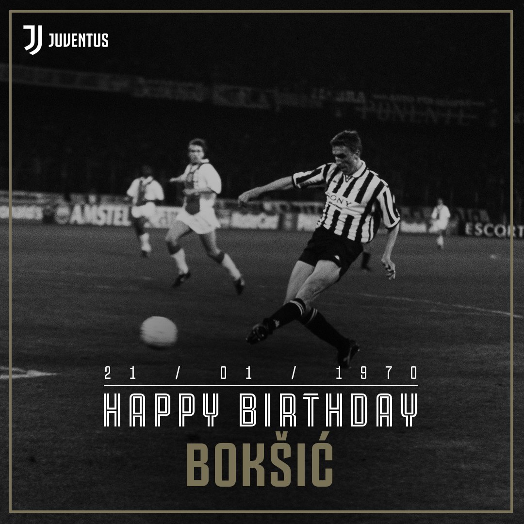  Happy birthday today to former Bianconero, Alen Bok i !      