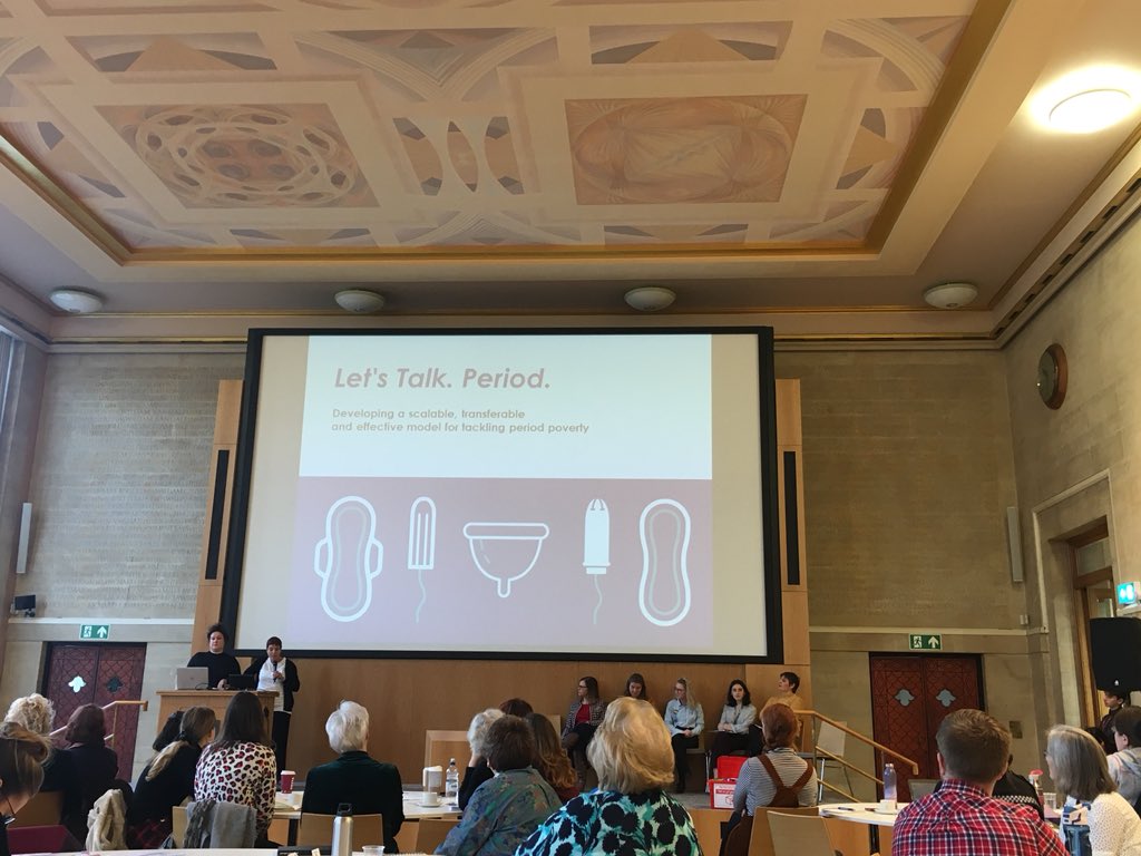 NikkiGiant's tweet photo. So exciting to hear from @BrookCharity at the #Bristol #periodpovertysummit sharing our fab Let’s Talk. Period project with @PlanUK So amazing to see how many people are passionate about this issue! https://t.co/dVNhQBRxNF