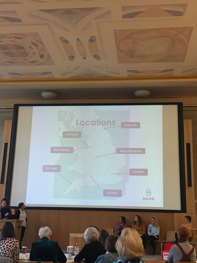 NikkiGiant's tweet photo. So exciting to hear from @BrookCharity at the #Bristol #periodpovertysummit sharing our fab Let’s Talk. Period project with @PlanUK So amazing to see how many people are passionate about this issue! https://t.co/dVNhQBRxNF