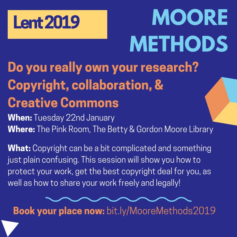 MooreLib's tweet photo. 📯 Quick! Quick!  If you have not signed up for our fab  #MooreMethods session yet, the good news is that you can still grab the chance to book a place for tomorrow. 👍👥 #copyright ©️✍️
https://t.co/3h3MJEstx4 https://t.co/4YJSN8o5Ch