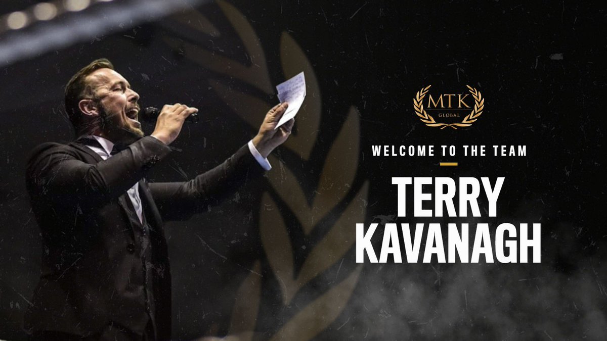 MEET THE NEW MC 🎙

@terry_kavanagh has overcome countless rivals to win the #MTKGlobalMC competition.

He'll soon be a busy man - 6⃣ fight nights in 6⃣ weeks kick off on February 22...

REACTION ➡ buff.ly/2DoI5OA

#TeamMTKGlobal #Boxing #FightEvent