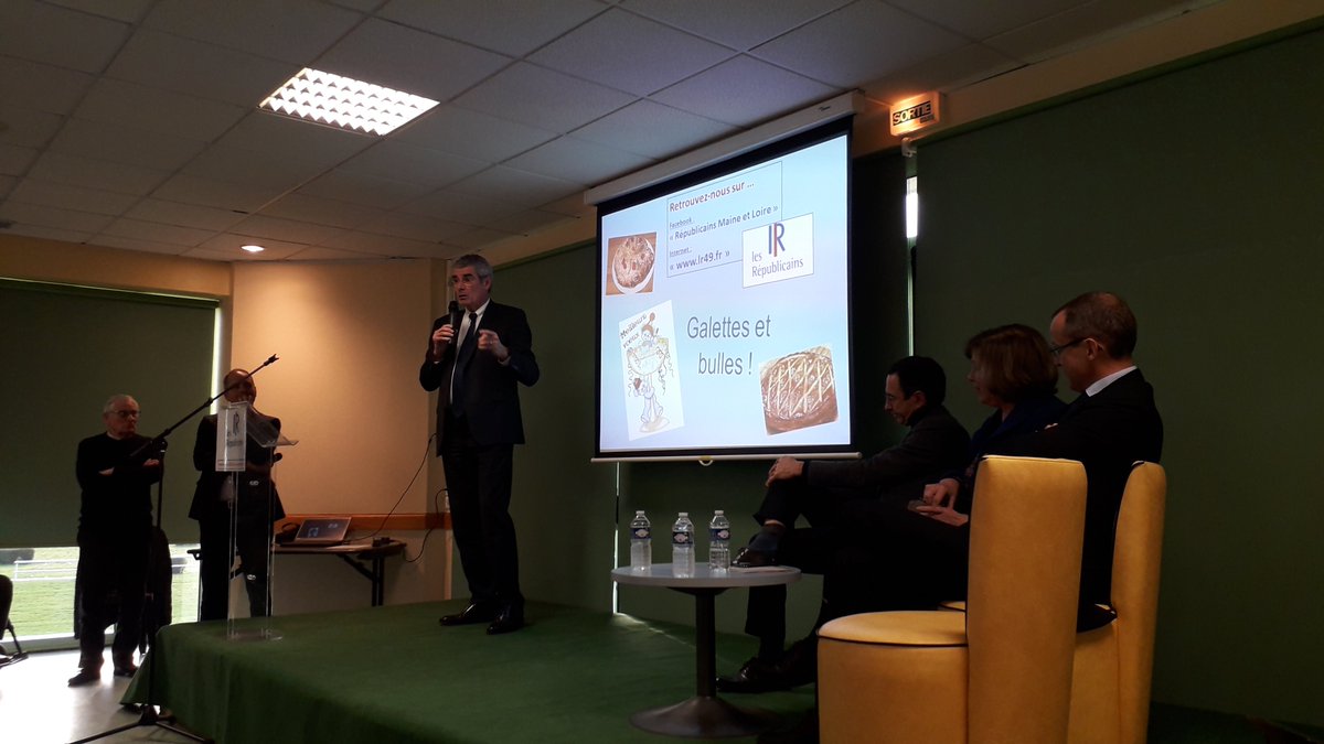 merli_patrick's tweet photo. Vœux Fédération du Maine et Loire au Lion d'Angers. 
19 janvier 2019.
Notre famille politique rassemblée ce samedi autour de Bruno Retailleau, Catherine Deroche, Stephan Piednoir et Jean Charles Taugourdeau https://t.co/V2x7H9Q7g0