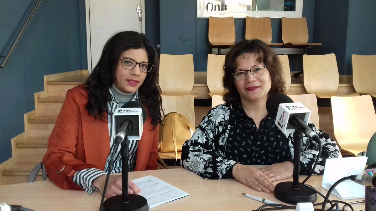 OnaLaTorre's tweet photo. Avui a #LaTorrelDia rebem a una nova entitat de #Torredembarra, l'Associació Cultural Fotoamigo, que es presentarà el pròxim 22 de febrer. Parlem amb la seva presidenta, Míriam Huebra, i Marta Silva, integrant de la junta 107.0 FM https://t.co/oyLUxQxGLd https://t.co/7mbiTxvDLw