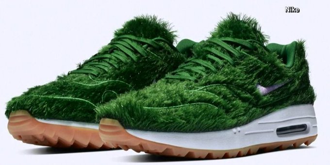 Las zapatillas de Nike con césped artificial con que puedes camuflarte en naturaleza