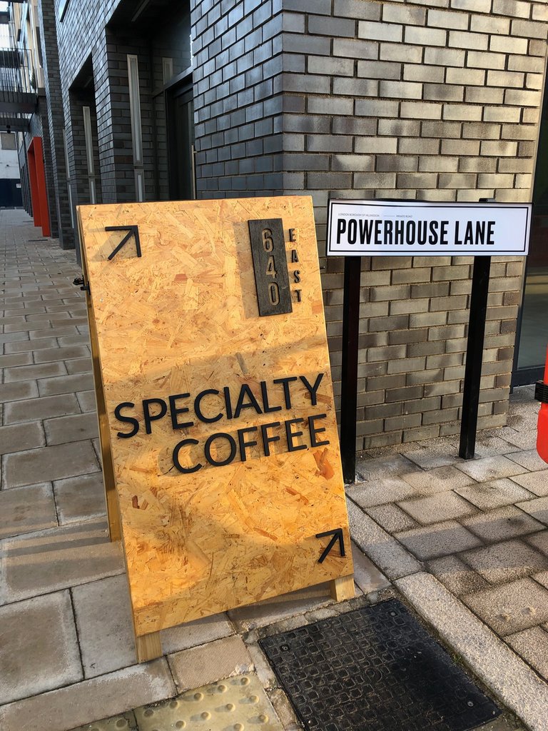 Nothing like a freshly brewed cup of coffee to start your Monday, pop in to 640 EAST for a tasty pastry &amp; a hug from a cup of coffee...😀 🍪 ☕️