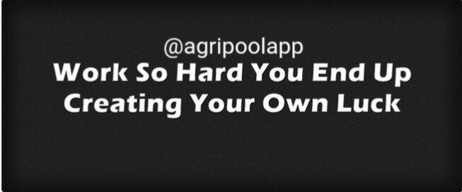 agripoolapp's tweet photo. #MondayMotivation... new week y'all.. put in the work to create your own luck..
#ZeroHunger #agriculture #agripoolapp https://t.co/Qwq6ZUNRhd