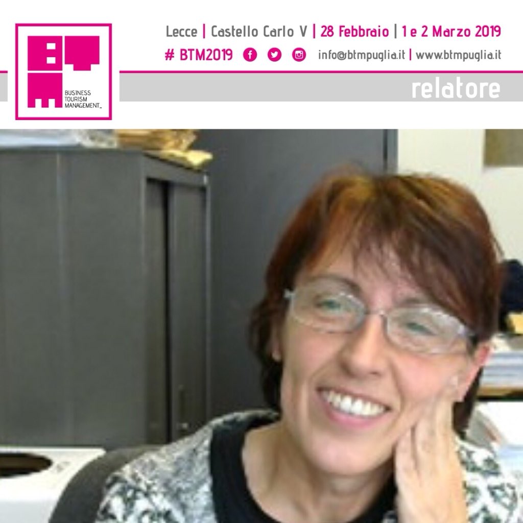 btmitalia's tweet photo. Le nuove frontiere del #turismo sono oggetto di studio della professoressa Elisabetta Ruspini, associata di Sociologia del Dipartimento di Sociologia e Ricerca sociale dell’@unimib. Ne parleremo con la nostra ospite a #BTM2019 nella giornata del 2 marzo. https://t.co/vqJ9JagNBS