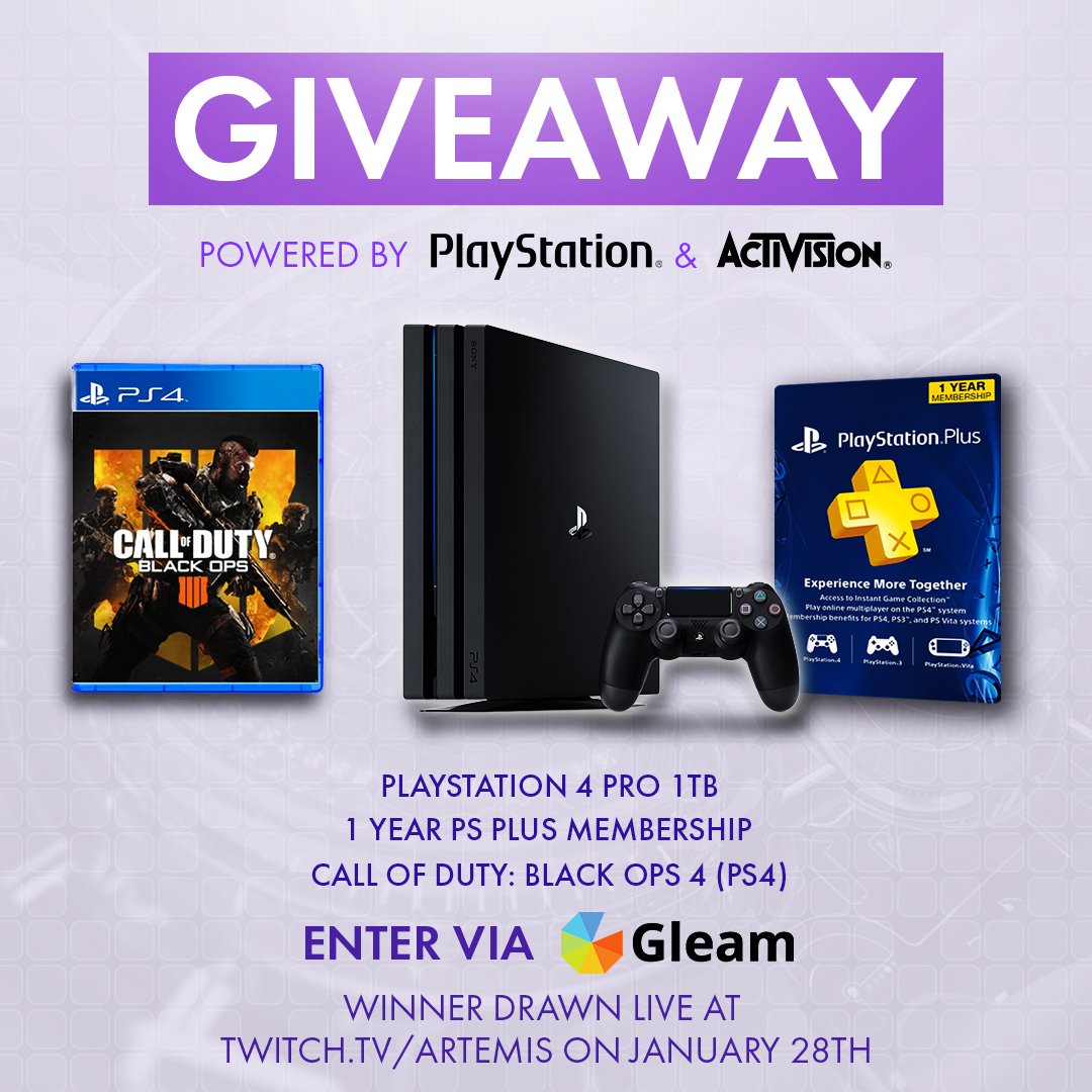 ArtemisAFK's tweet photo. I've partnered up with @PlayStationAU + @CallofDuty_ANZ to celebrate Blackout! 

You can try Blackout for free from the Playstation store, and buy it on sale until 7PM on the 28th of Jan. 

Enter the giveaway here: https://t.co/3tnW5qt2Sw 🥳 https://t.co/FPU6WAN4cG