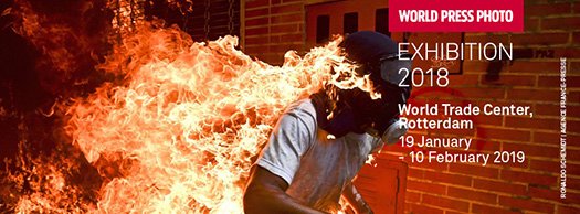 WORLD PRESS PHOTO - EXCLUSIEF BEZOEK
Alleen voor leden en huurders van <a href="/WTCRotterdam/">WTC Rotterdam</a>, a.s. woensdag 23 januari a.s. een exclusief bezoek aan de World Press Photo Exhibition 2018 in het WTC. Laatste kans om je aan te melden! Lees meer: bit.ly/2sEt1Gk.